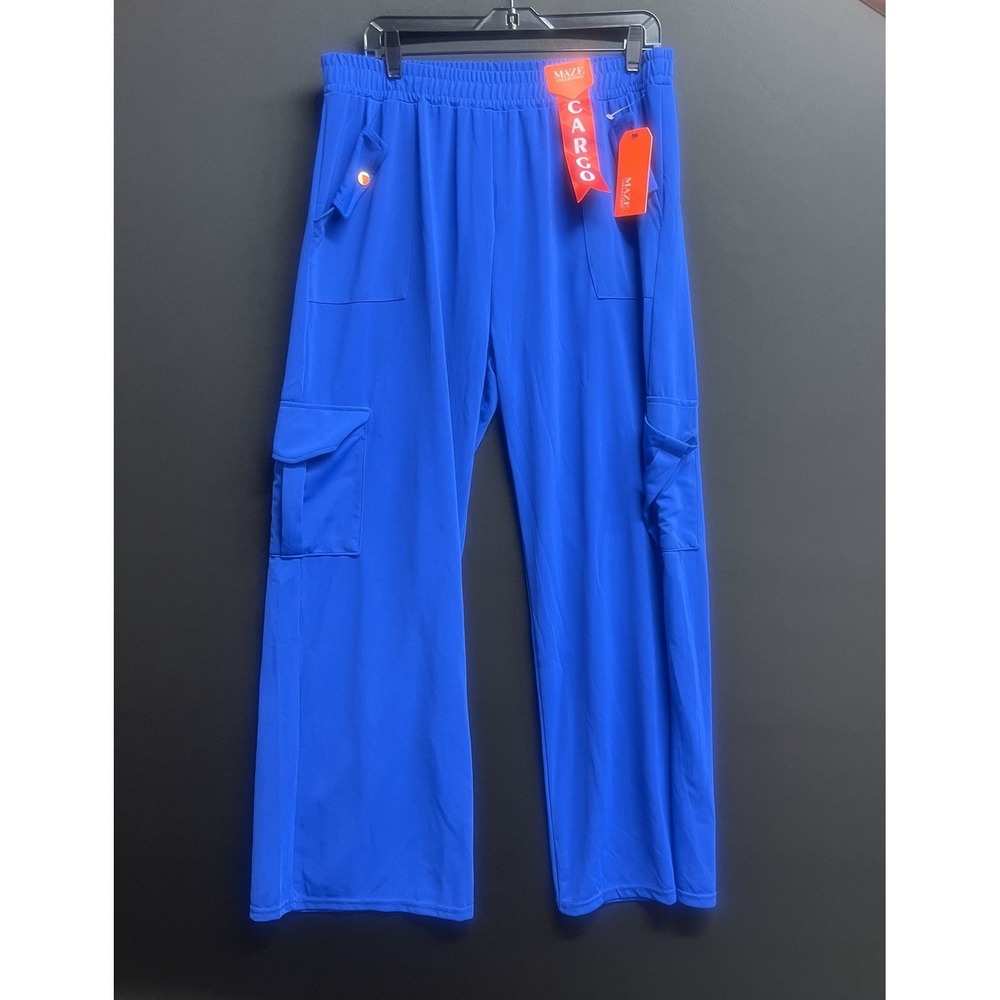 Maze collection‎ royal blue Pants Size PXL NWT